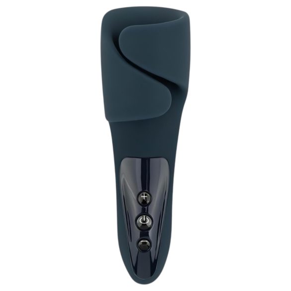 Boners - vibrator gland penis reîncărcabil, impermeabil - albastru