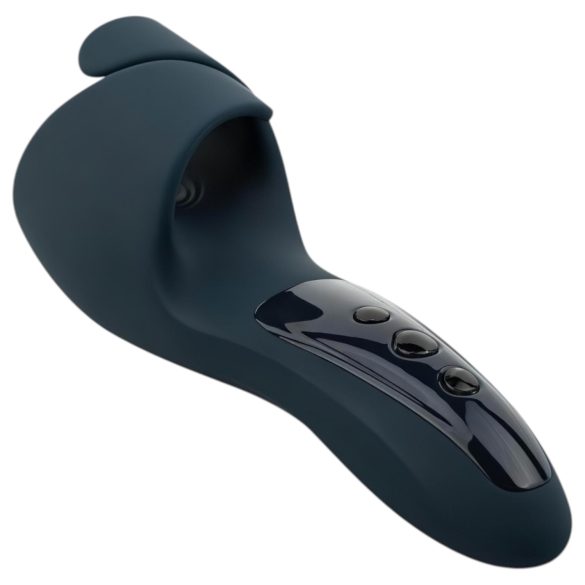 Boners - vibrator gland penis reîncărcabil, impermeabil - albastru