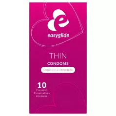 EasyGlide - prezervative ultra subțiri - 10 bucăți