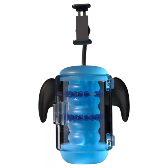 BLOWCAST Wingman Plus - masturbator automat pentru bărbați - albastru
