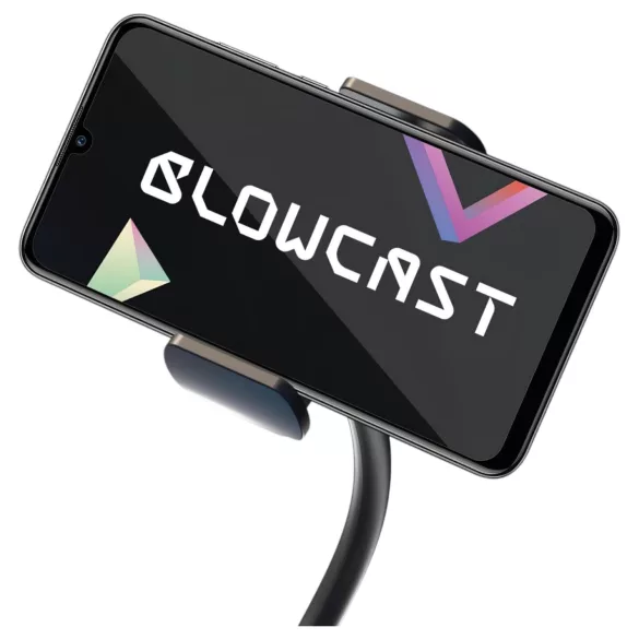 BLOWCAST Wingman Plus - masturbator automat pentru bărbați - albastru
