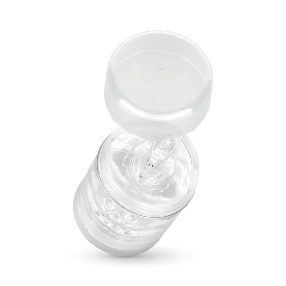 FPPR. - masturbator dublu capăt - vagin & anus - transparent