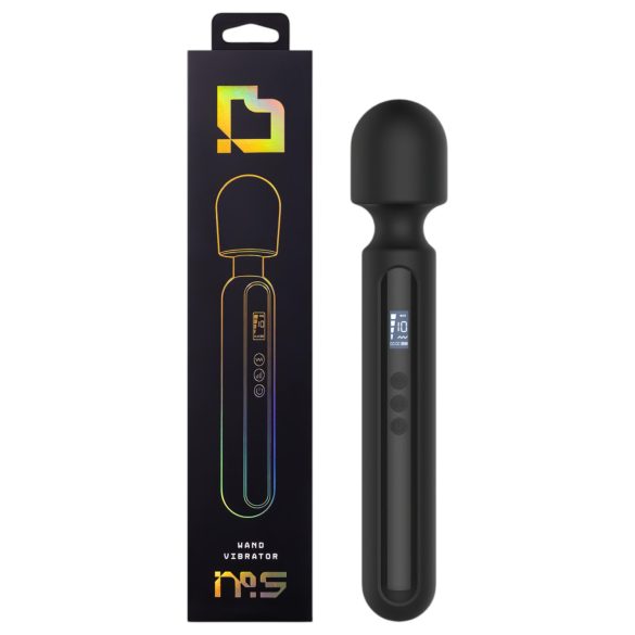 BLAQ - vibrator digital negru pentru masaj