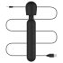 BLAQ - vibrator digital negru pentru masaj