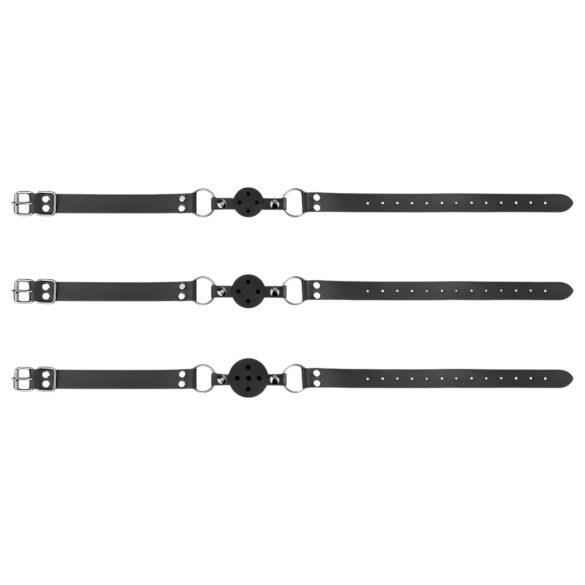 Bedroom Fantasies - set de bile pentru gură - 3 piese - negru