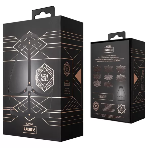 Rosy Gold - ham de corp - negru-roz auriu