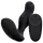 Easytoys Anal Collection - vibrator anal cu telecomandă - negru