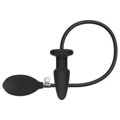 EasyToys - dop anal gonflabil - silicon negru