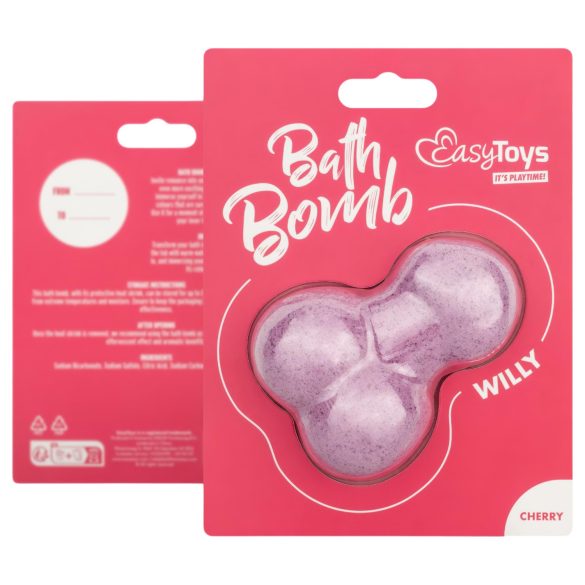 Easytoys - bilă de baie efervescentă - formă de penis