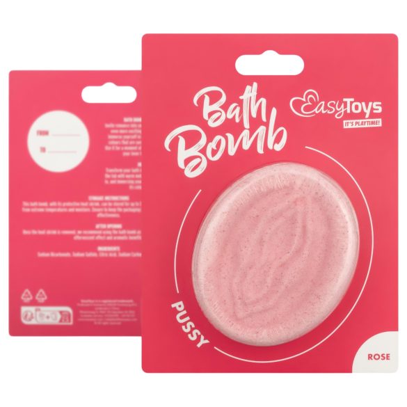 Easytoys - Bombă de baie - formă vulvă