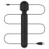 BLAQ - vibrator masaj digital mare (negru)