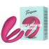 Teazers - vibrator pentru cuplu cu 3 motoare - roz