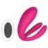 Teazers - Vibrator pentru cupluri cu 3 motoare (roz)