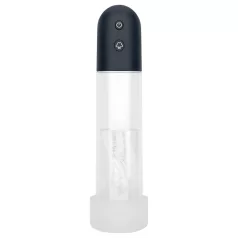   Boners - pompă de penis automată masturbator (transparent-negru)