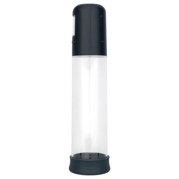 Boners - pompă peniană automată LCD - transparent/negru