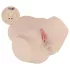 FWB - Masturbator tip torso realist cu vibrații - silicon natur