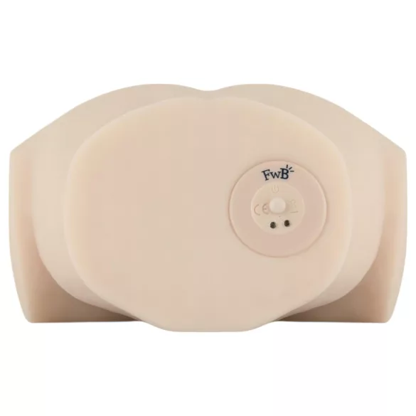 FWB - Masturbator tip torso realist cu vibrații - silicon natur