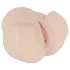 FWB - masturbator tip torzo realist cu vibrații - silicon culoare naturală