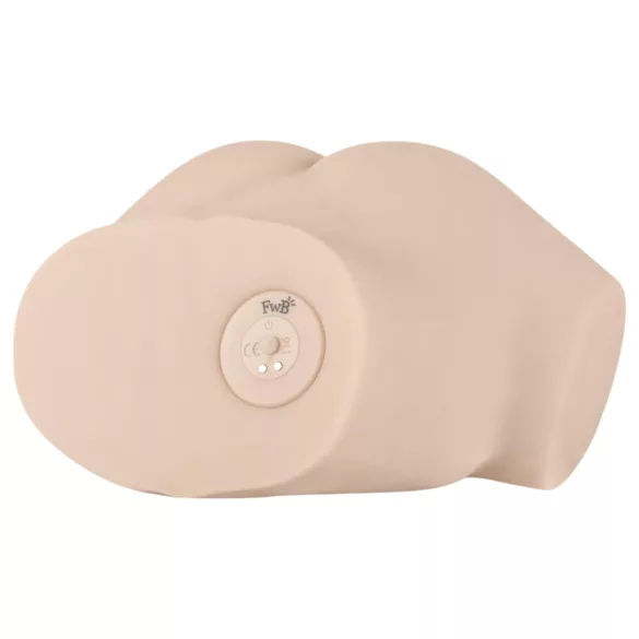 FWB - masturbator tip torzo realist cu vibrații - silicon culoare naturală