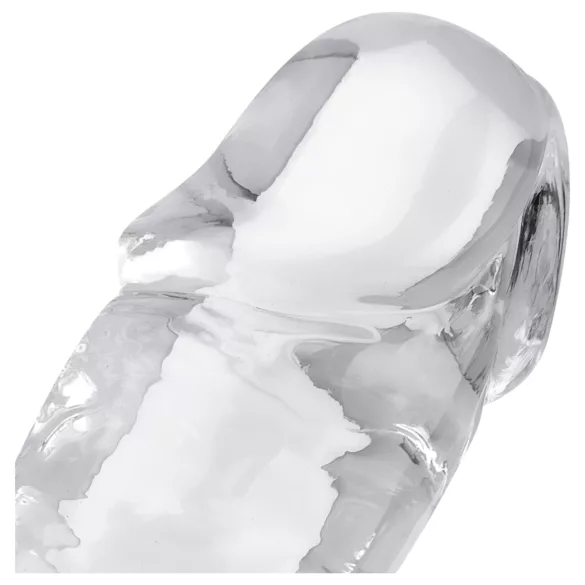 EasyToys - dildo flexibil gel - 16cm - transparent