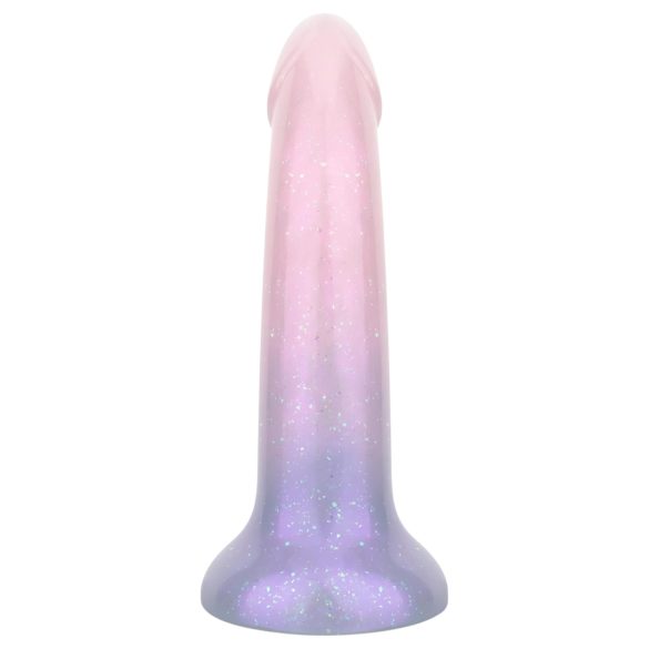 EasyToys Mermaid - dildo glitter - silicon roz - 15cm