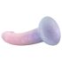 EasyToys Mermaid - dildo glitter - silicon roz - 15cm