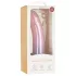 EasyToys Mermaid - dildo strălucitor - 19cm - roz