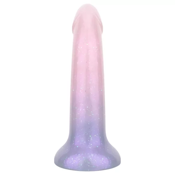EasyToys Mermaid - dildo strălucitor - 19cm - roz