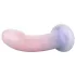 EasyToys Mermaid - dildo strălucitor - 19cm - roz