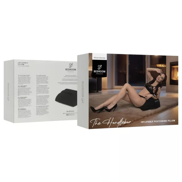 Bedroom Fantasies - pernă sexuală gonflabilă cu mânere - negru