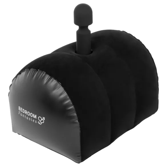 Bedroom Fantasies - pernă sexuală gonflabilă cu suport vibrator - negru
