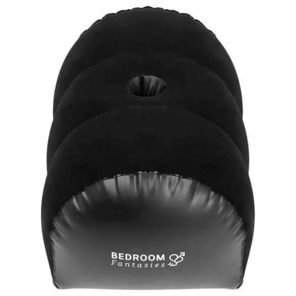 Bedroom Fantasies - pernă sexuală gonflabilă cu suport vibrator - negru