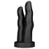 BUTTR - dildo anal dublu pentru degete - silicon negru