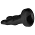 BUTTR - dildo anal dublu pentru degete - silicon negru