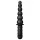 BUTTR - dildo anal dublu capăt - silicon negru