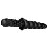 BUTTR Akimbo - Dildo anal cu două capete (negru)
