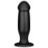 AH-1 Cu Ventuză: Dildo Anal Negru