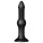 BUTTR - dildo anal - formă bombă - silicon negru
