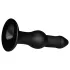 BUTTR - dildo anal - formă bombă - silicon negru