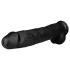 BUTTR - dildo realist uriaș - 43 cm - negru