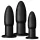 BUTTR - set bile anale - set pentru antrenament anal - silicon negru