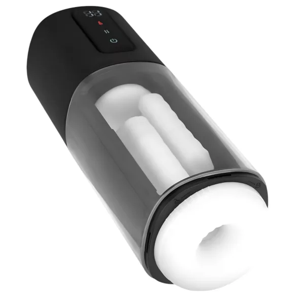 CRUIZR CX11 - masturbator încălzitor, strâmt - negru