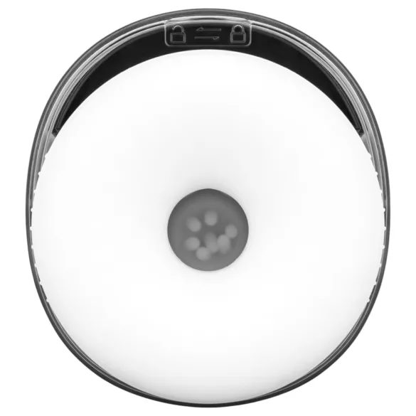 CRUIZR CX10 - masturbator rotativ și cu mișcare sus-jos - negru