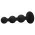 EasyToys - dop anal cu bile - silicon negru