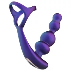 Hueman Stellar Force - vibrator anal și inel penian (mov)
