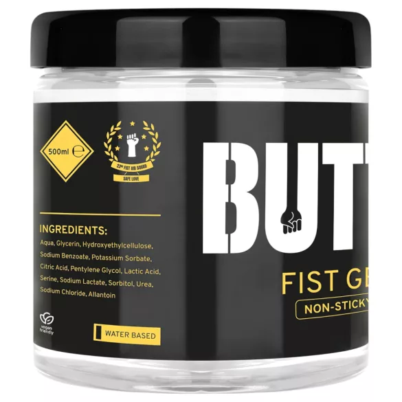 BUTTR - gel fisting antiaderent - lubrifiant 500ml