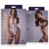 Christine - set body deschis (alb) - L/XL