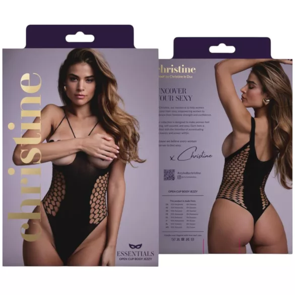 Christine - body deschis (negru) - S-L