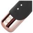 Rosy Gold - Vibrator negru cu braț pentru clitoris