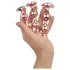 Rosy Gold - set de dildo-uri anale (aur roz)